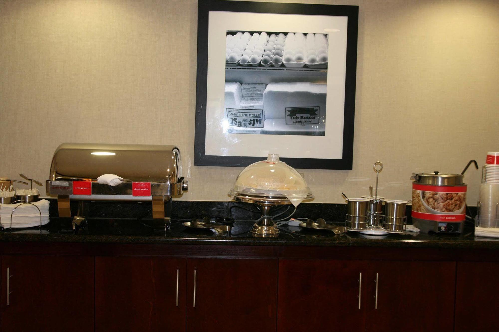 Hampton Inn Alpine Restoran foto